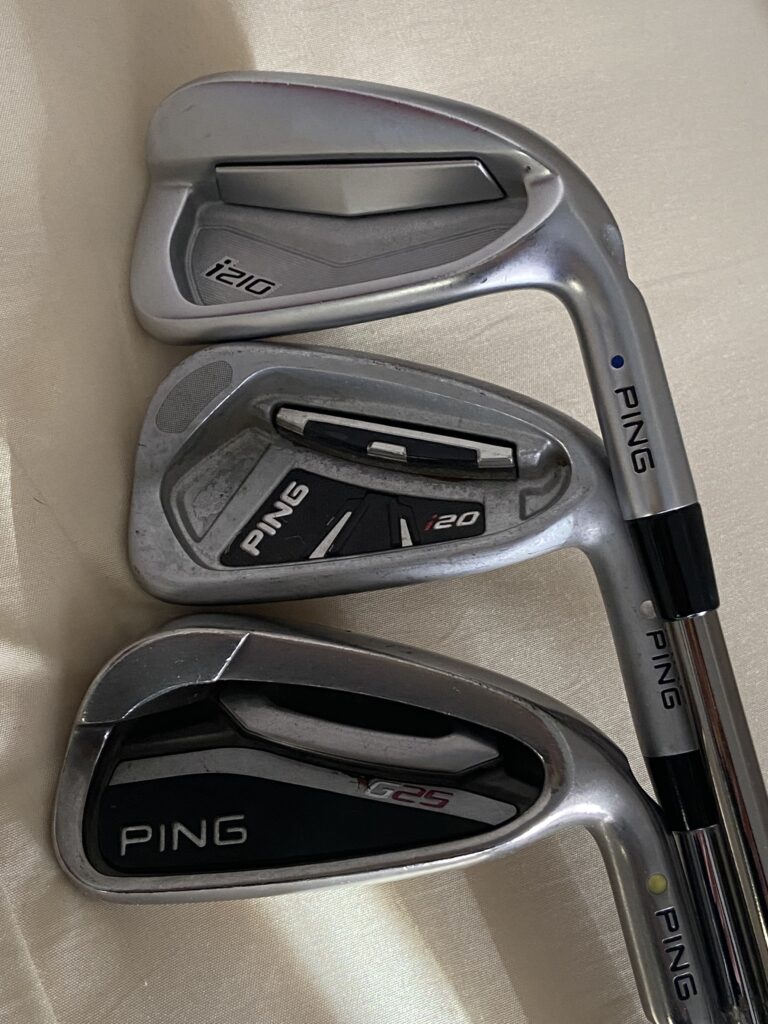 i210アイアン、G25アイアン